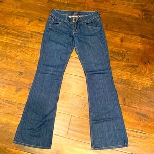 Hudson jeans, low rise, flare